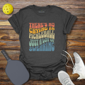 Funny Pickleball Shirt –  There's No Crying in Pickleball Just a Lot of Swearing Retro T-Shirt