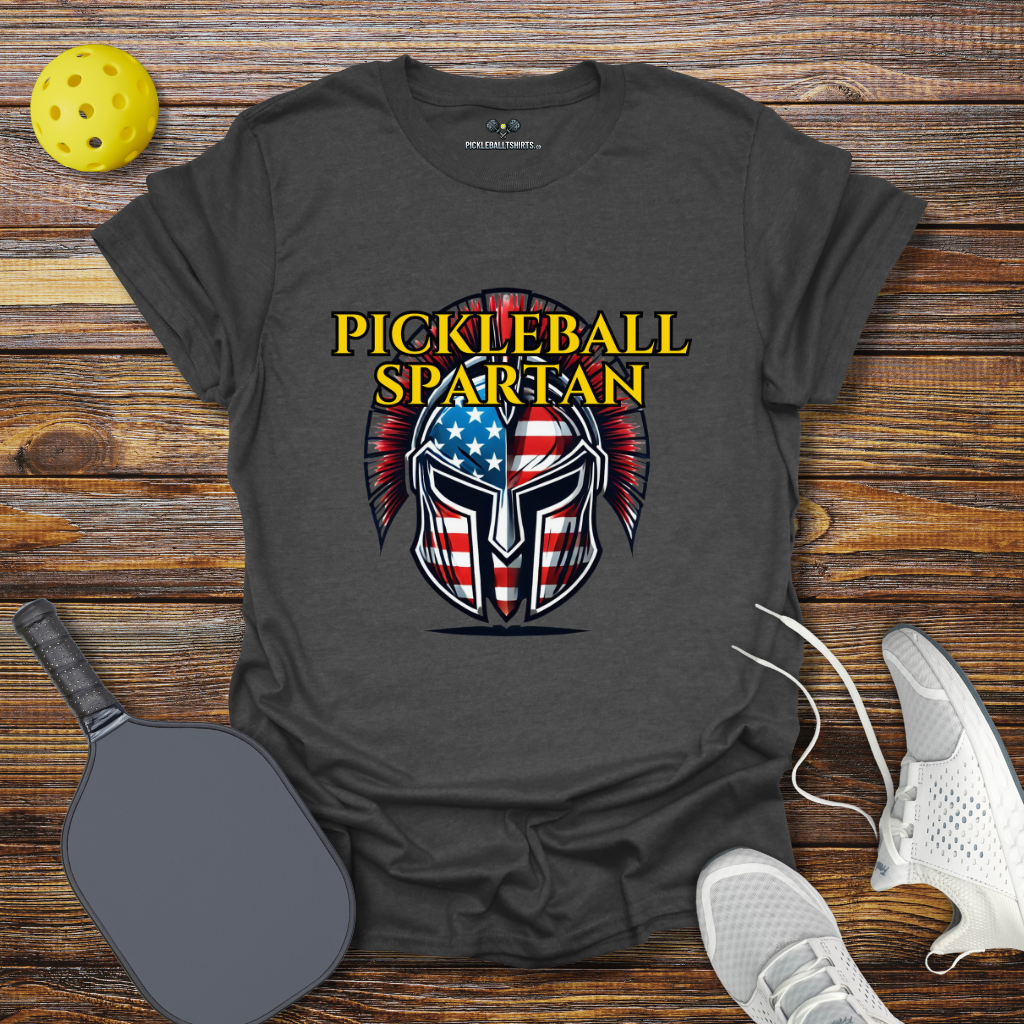 Funny Pickleball Shirt –  Pickleball Spartan T-Shirt