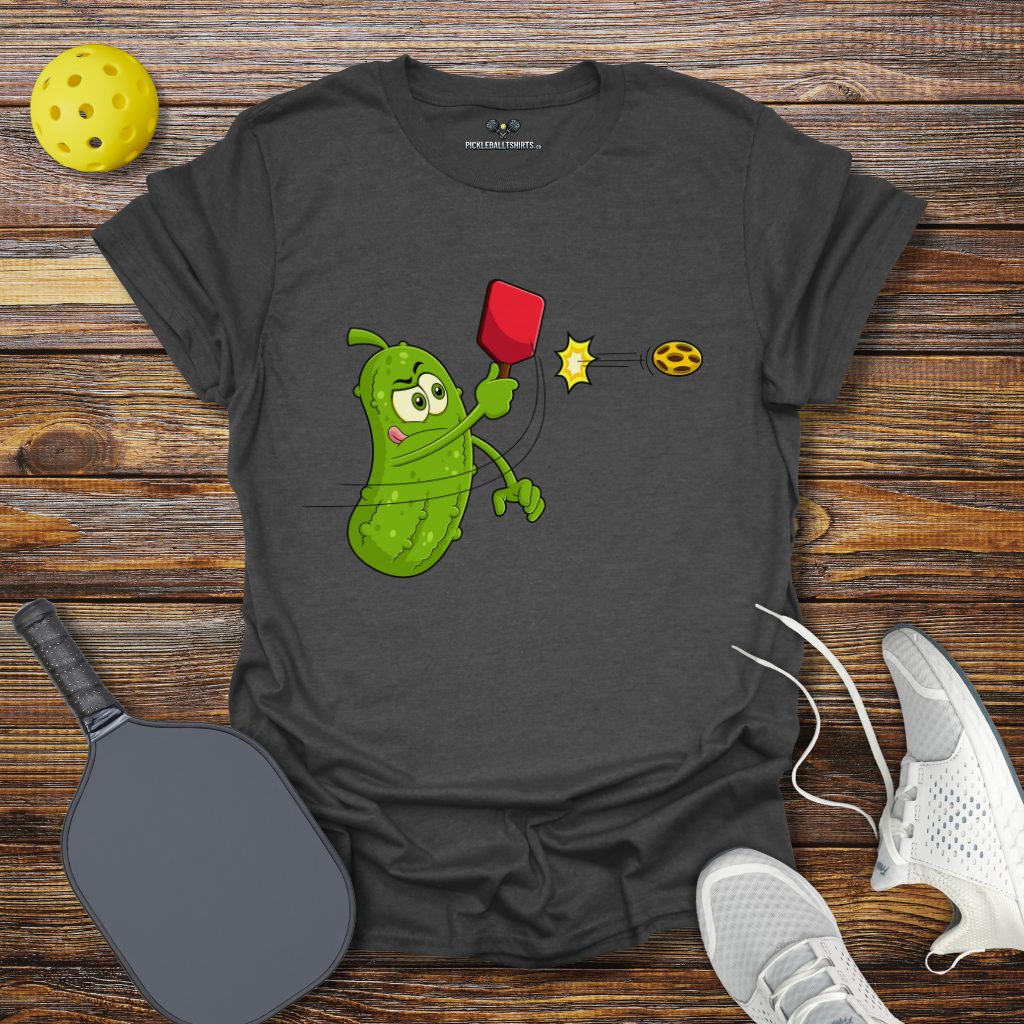 Funny Pickleball Shirt –  Pickle Playing T-Shirt