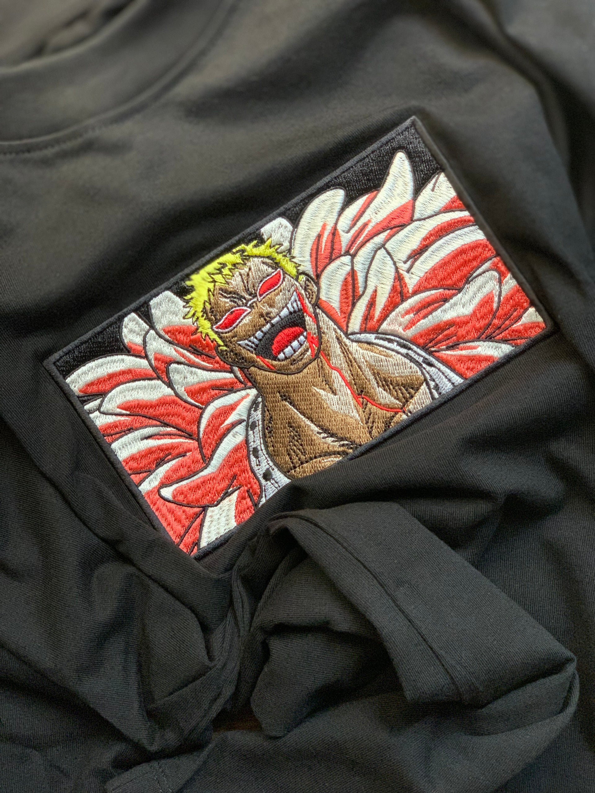 Donquixote Doflamingo One Piece Embroidered T-shirt – Anime Streetwear Tee