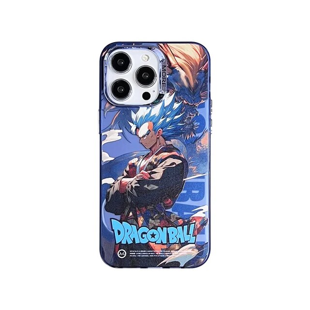 Blue Vegeta Ready iPhone Case
