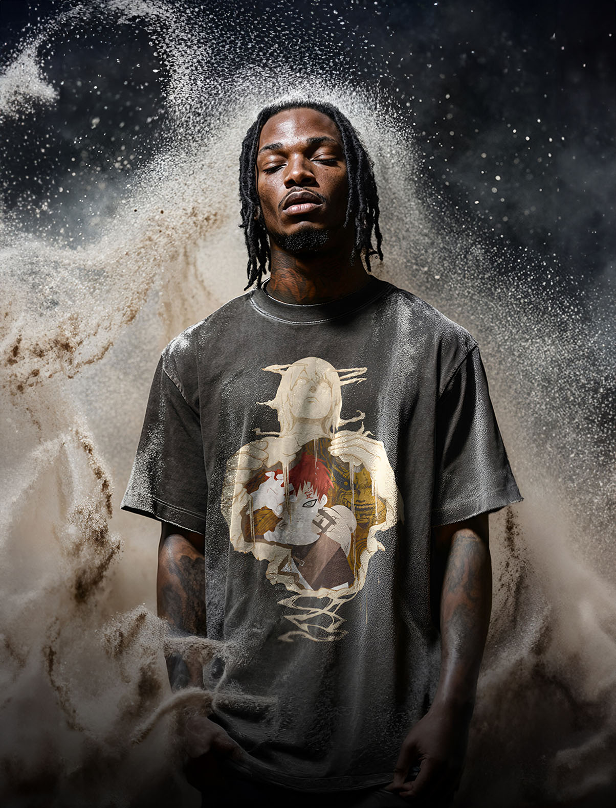 Gaara Sand Protection Vintage Tee