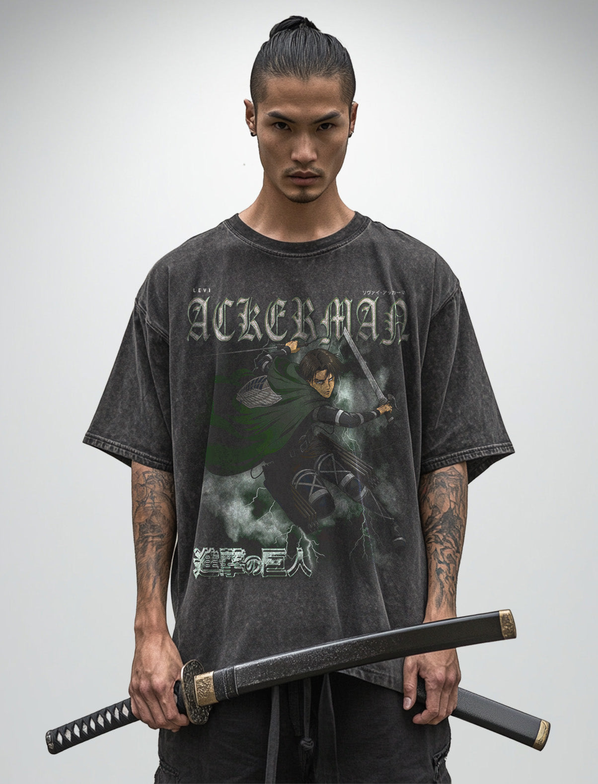 Levi Ackerman Vintage Tee