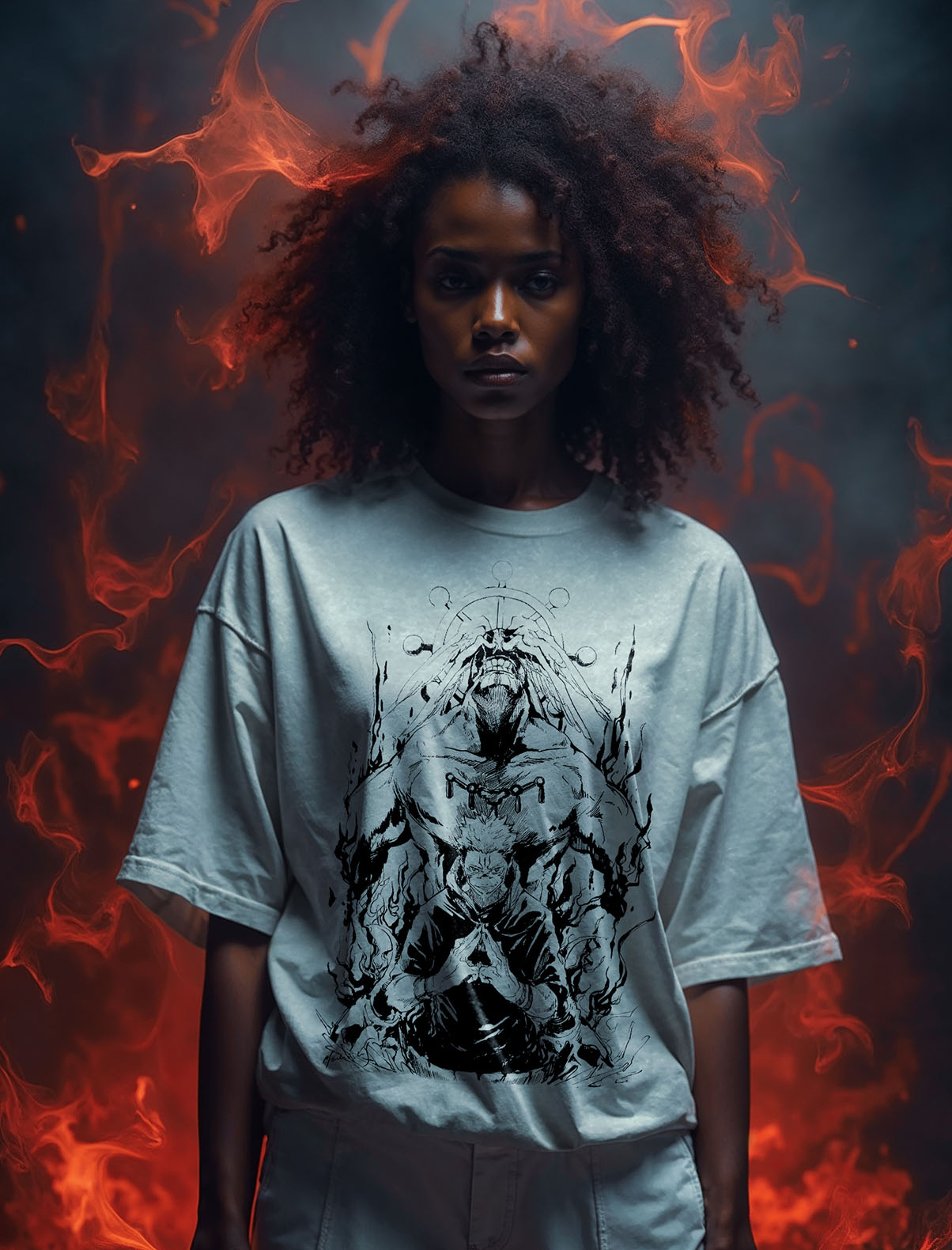 Sukuna & Mahoraga Dominion Vintage Tee