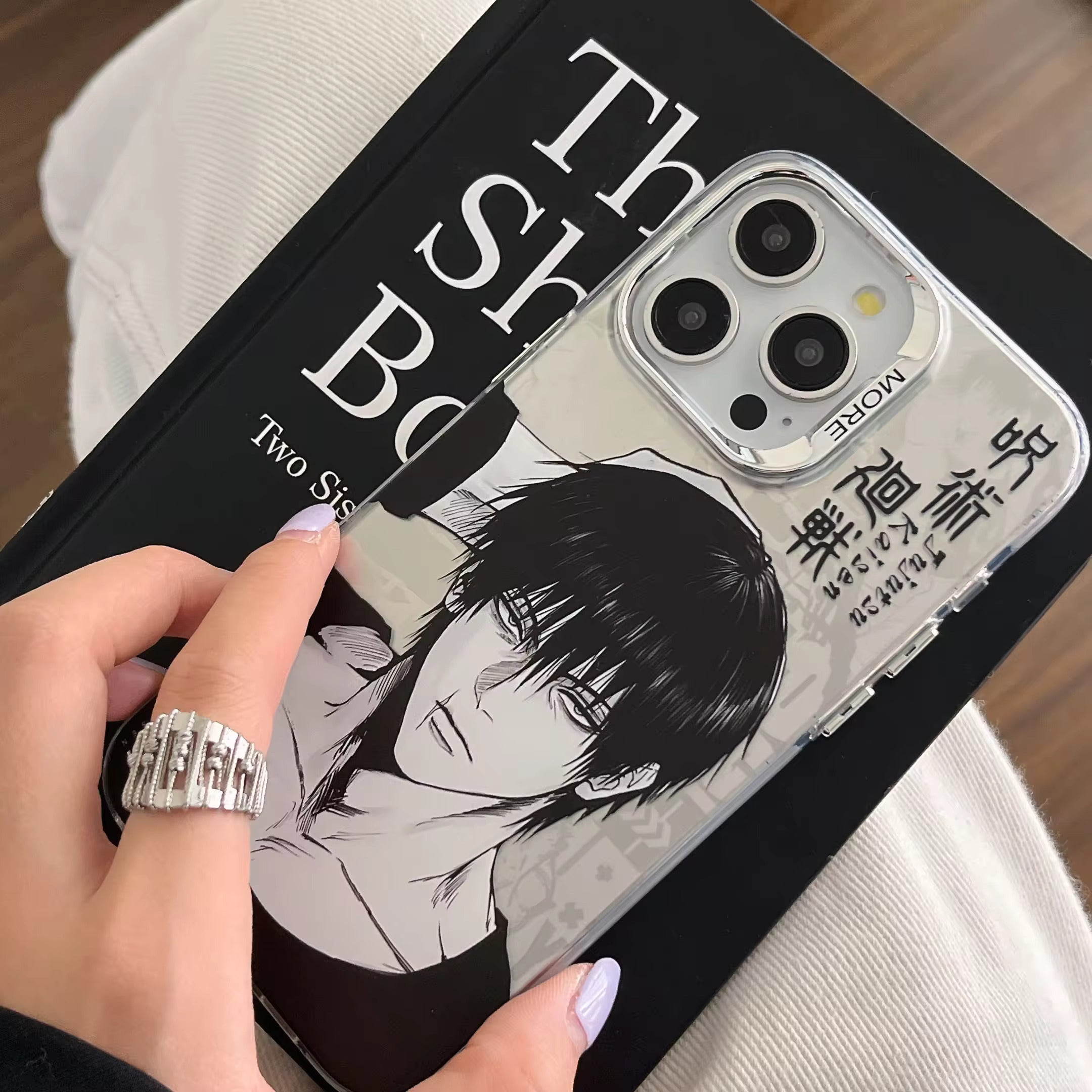 Toji B&W Max iPhone Case