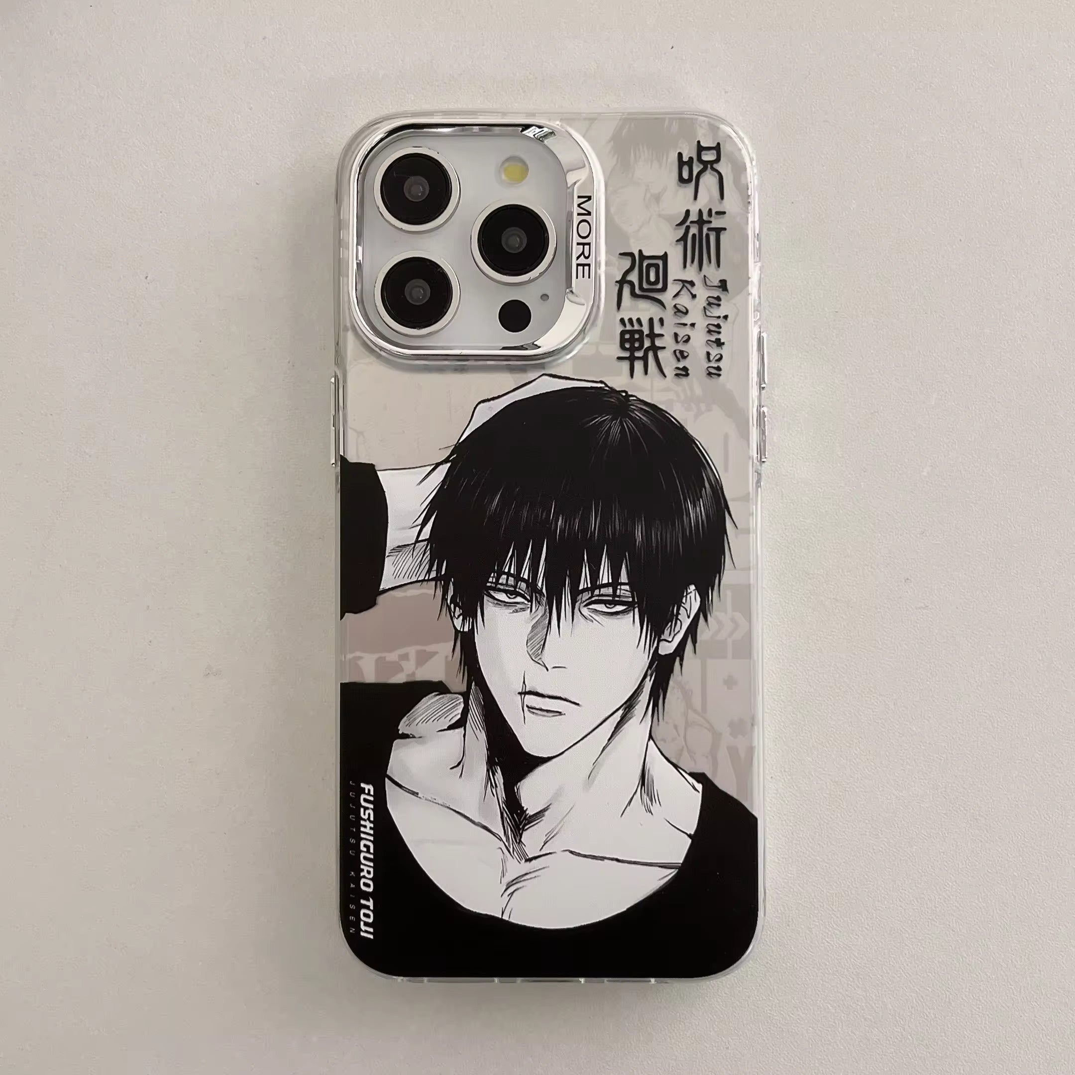 Toji B&W Max iPhone Case
