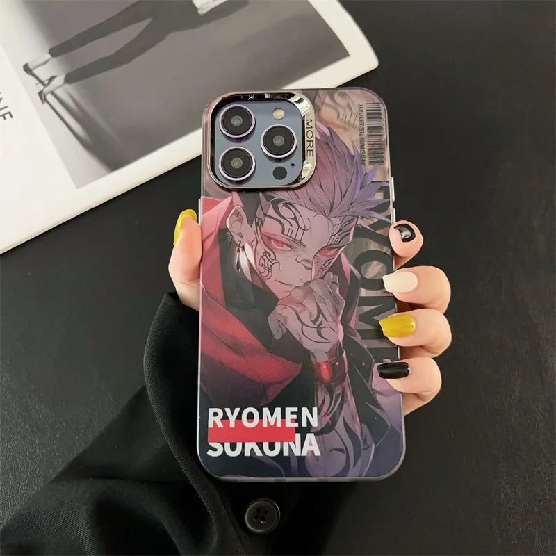 Sukuna Barcode iPhone Case