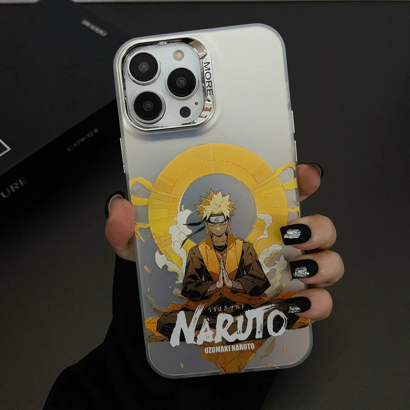 Naruto Meditation iPhone Case