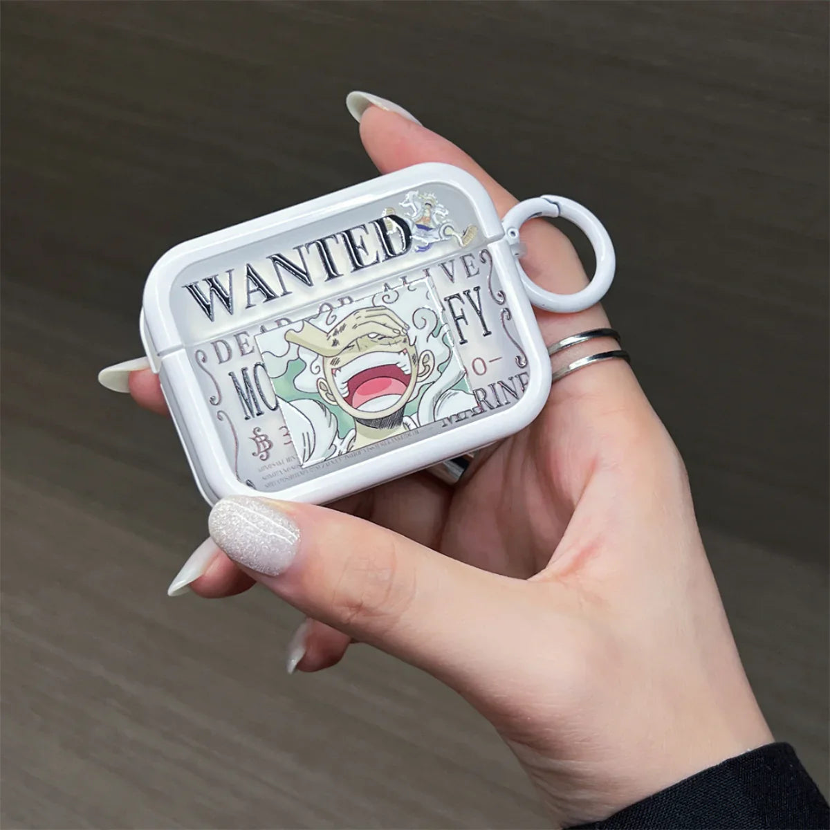 Luffy Gear 5 Wanted Airpod Case