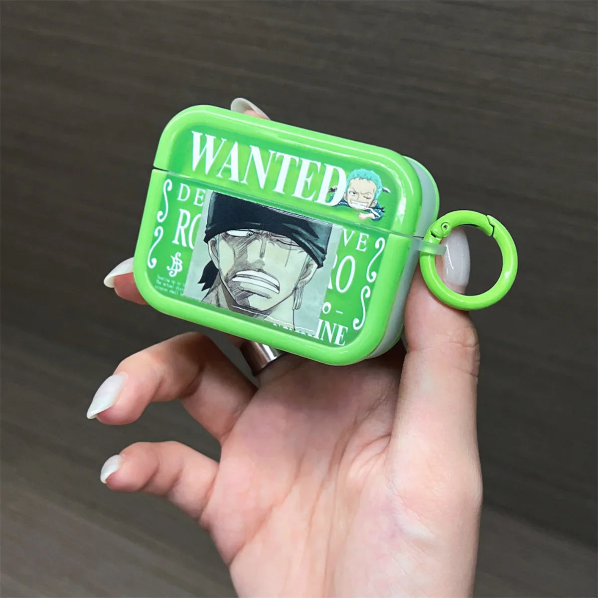Zoro Wanted Airpod Case
