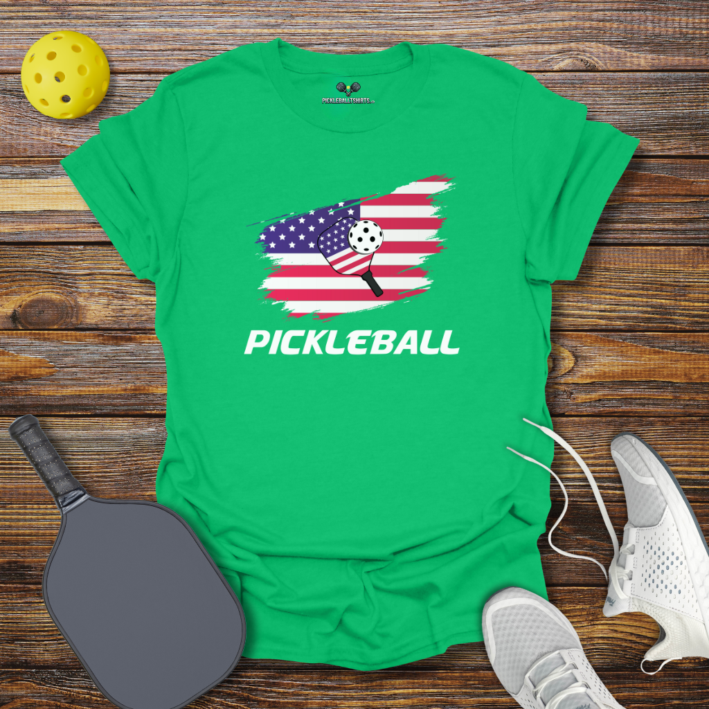 Funny Pickleball Shirt –  Pickleball USA T-Shirt