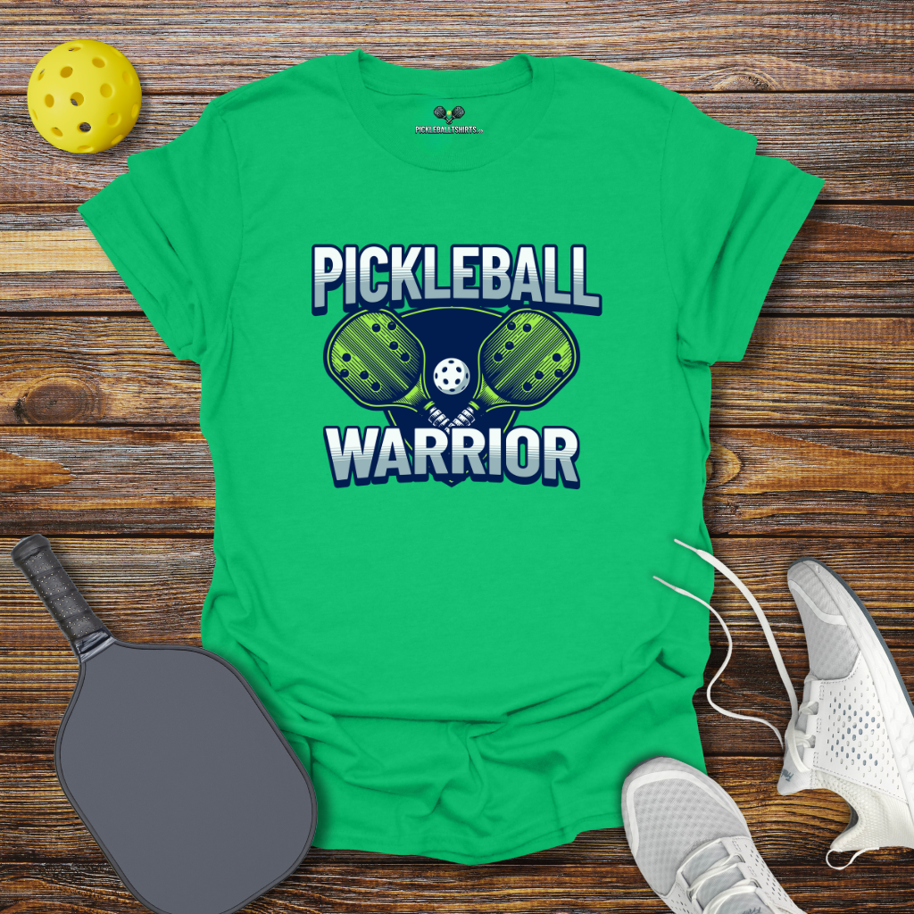 Funny Pickleball Shirt –  Pickleball Warrior T-Shirt