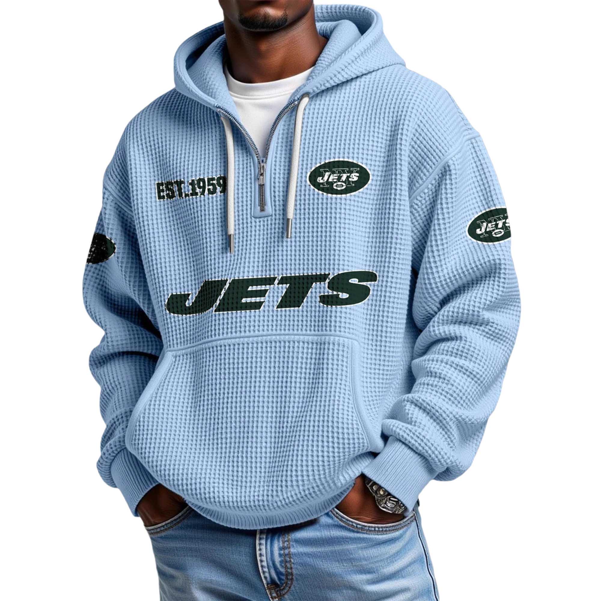 Jets EST 1959 Quarter Zip Hoodie