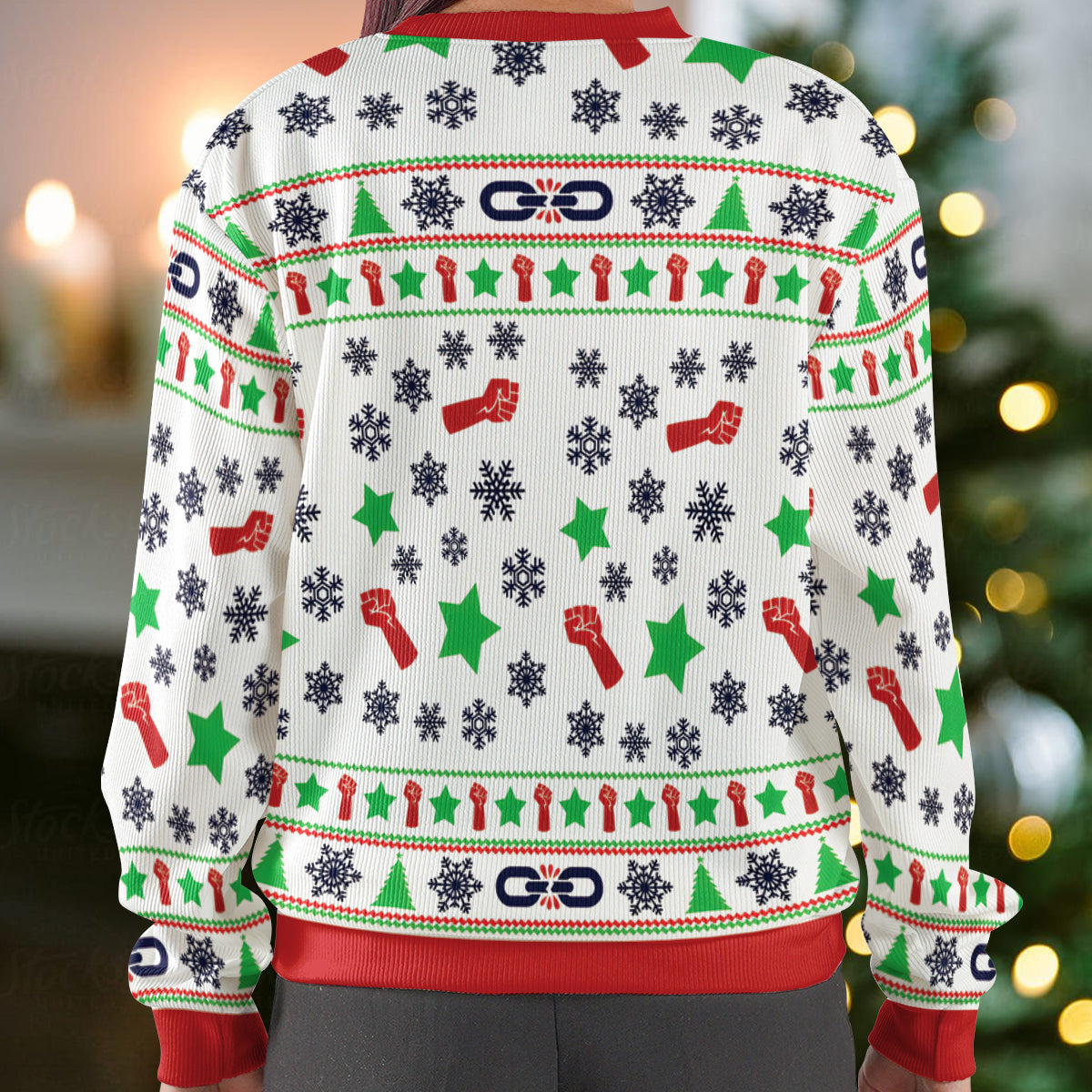 The Means Of Production Ugly Christmas Sweatshirt