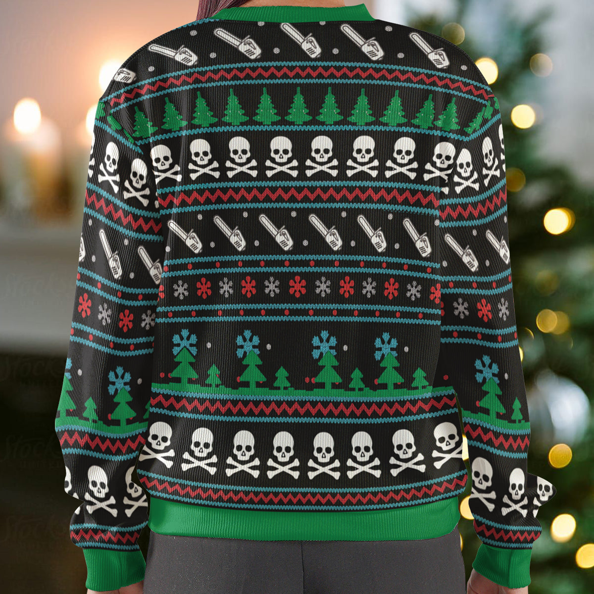 Drinking Wine and Eating Sinful Cold Cuts Ugly Christmas Sweatshirt