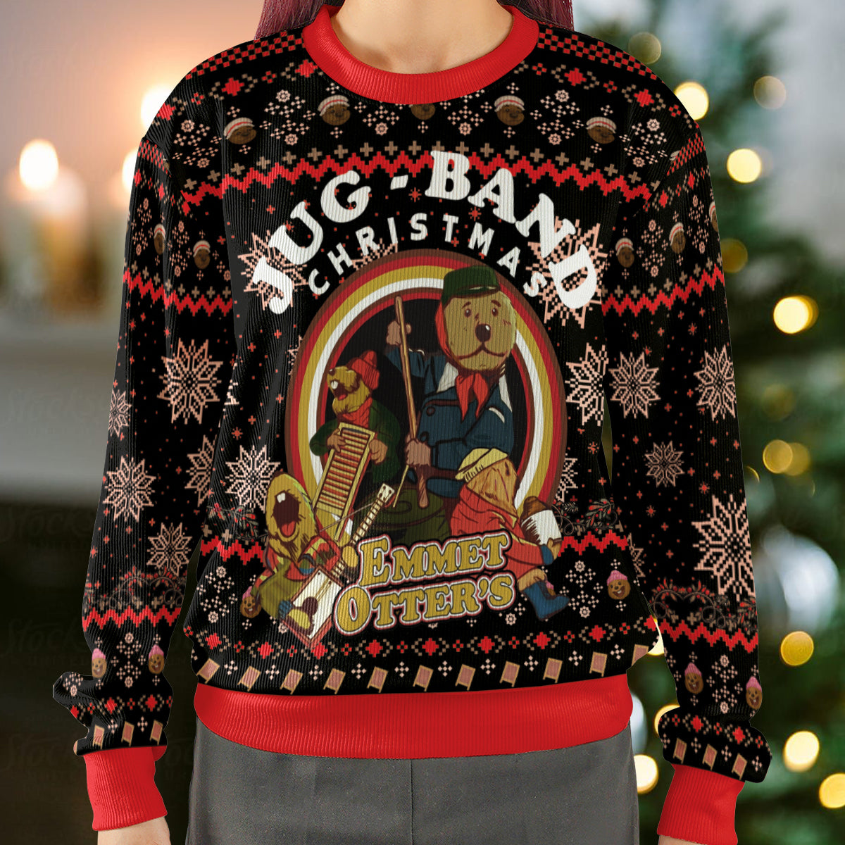 Emmet Otters Jug Band Christmas Ugly Christmas Sweatshirt