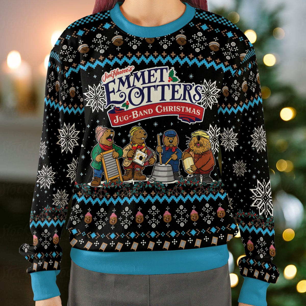 Jug-Band Christmas Ugly Christmas Sweatshirt