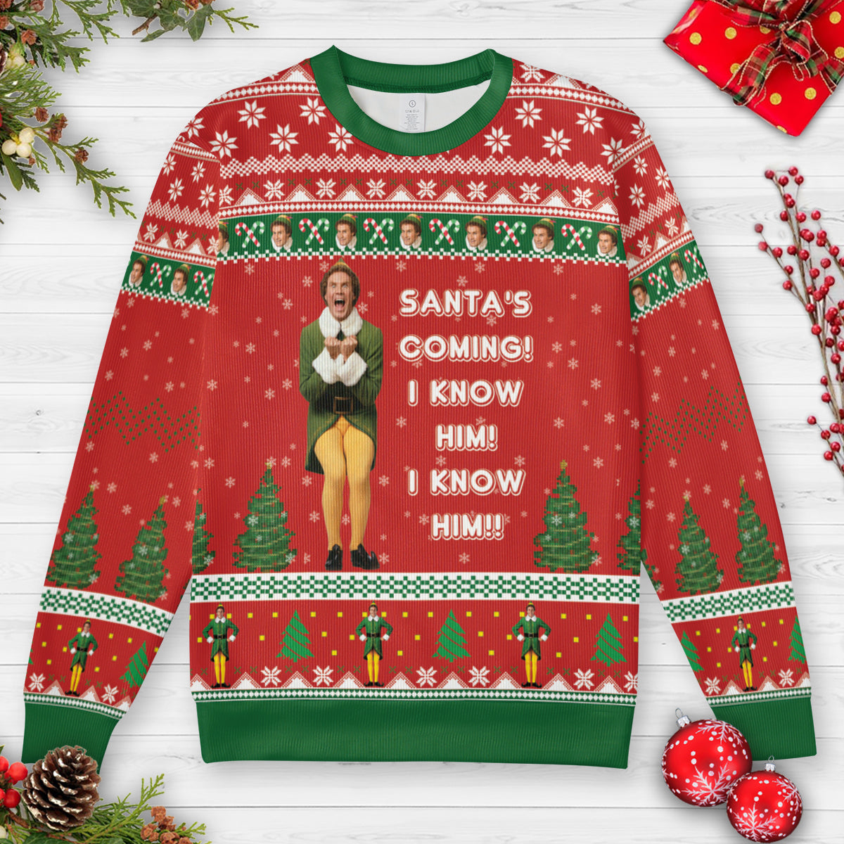 I know him Ugly Christmas Sweatshirt