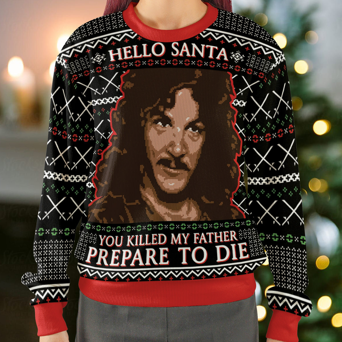 Santa the Six Fingered Man Ugly Christmas Sweatshirt