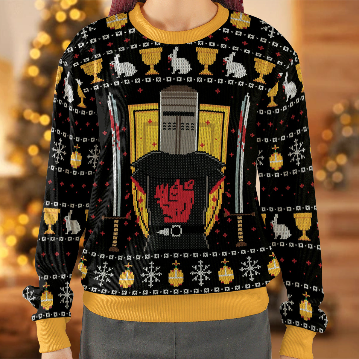 The Holiday Grail Ugly Christmas Sweatshirt