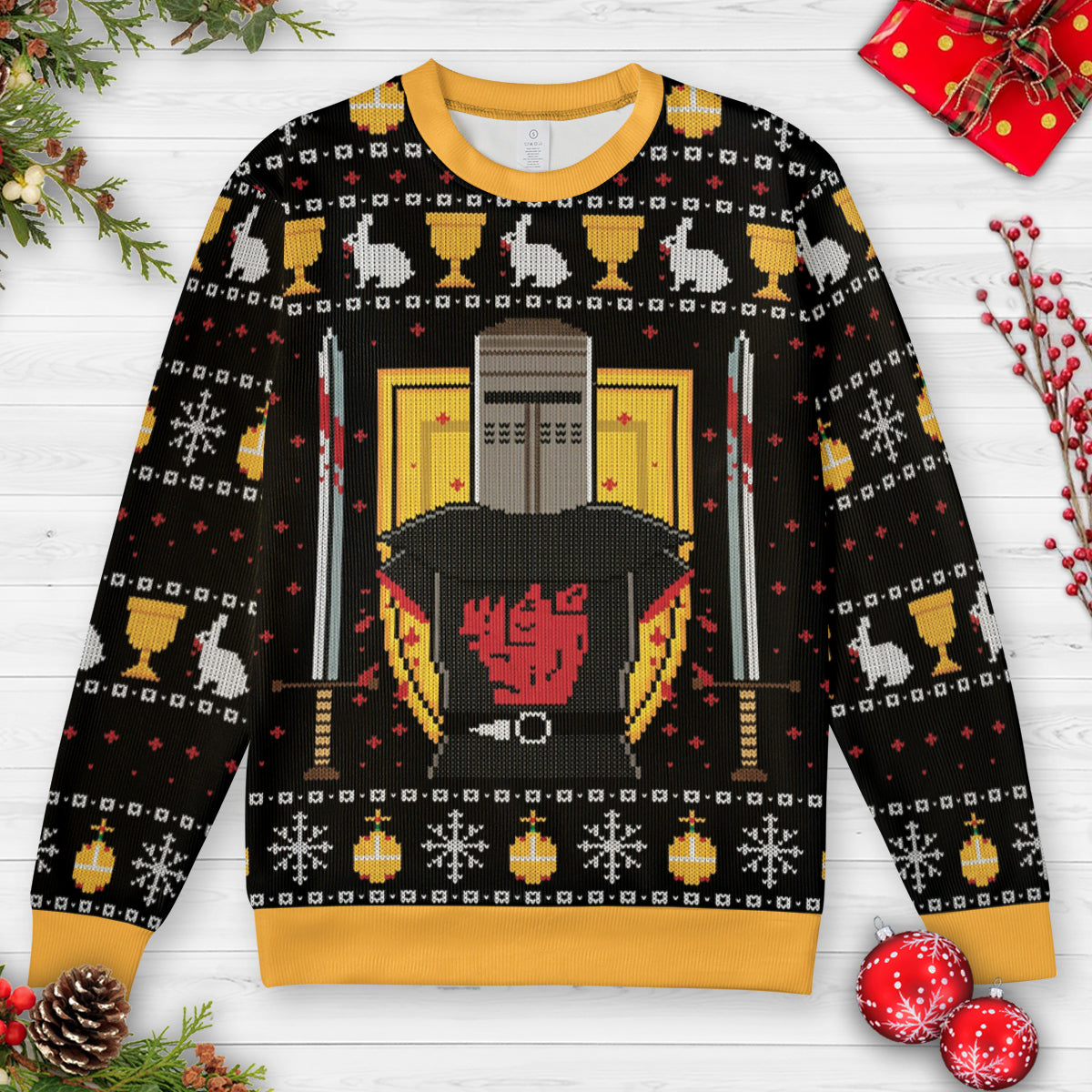 The Holiday Grail Ugly Christmas Sweatshirt
