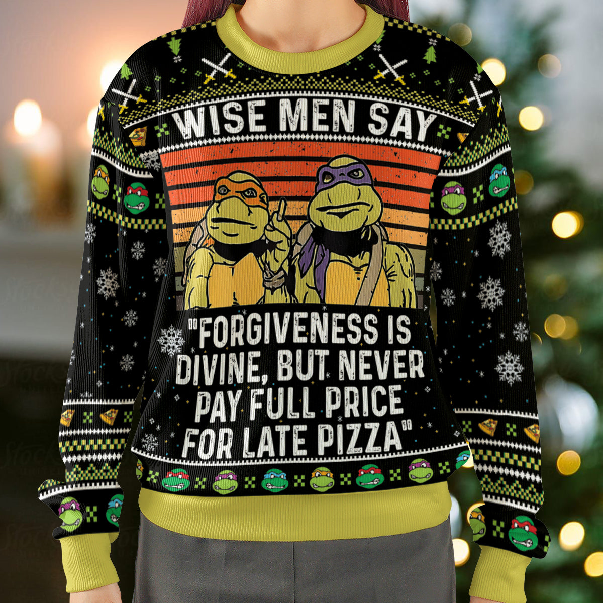 Wise Men Say Ugly Christmas Sweatshirt