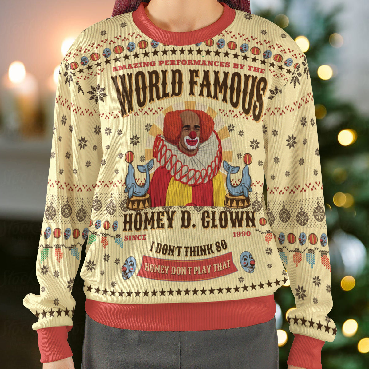 World Famous Homey Ugly Christmas Sweatshirt