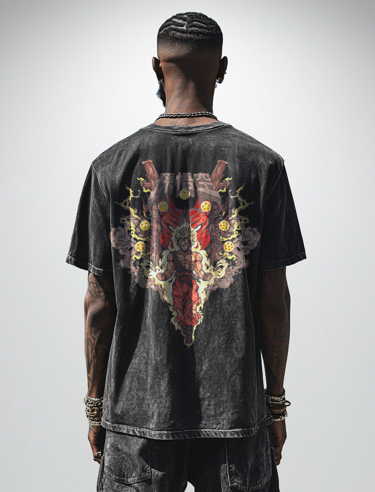 Son Goku 2-Sided Vintage Tee