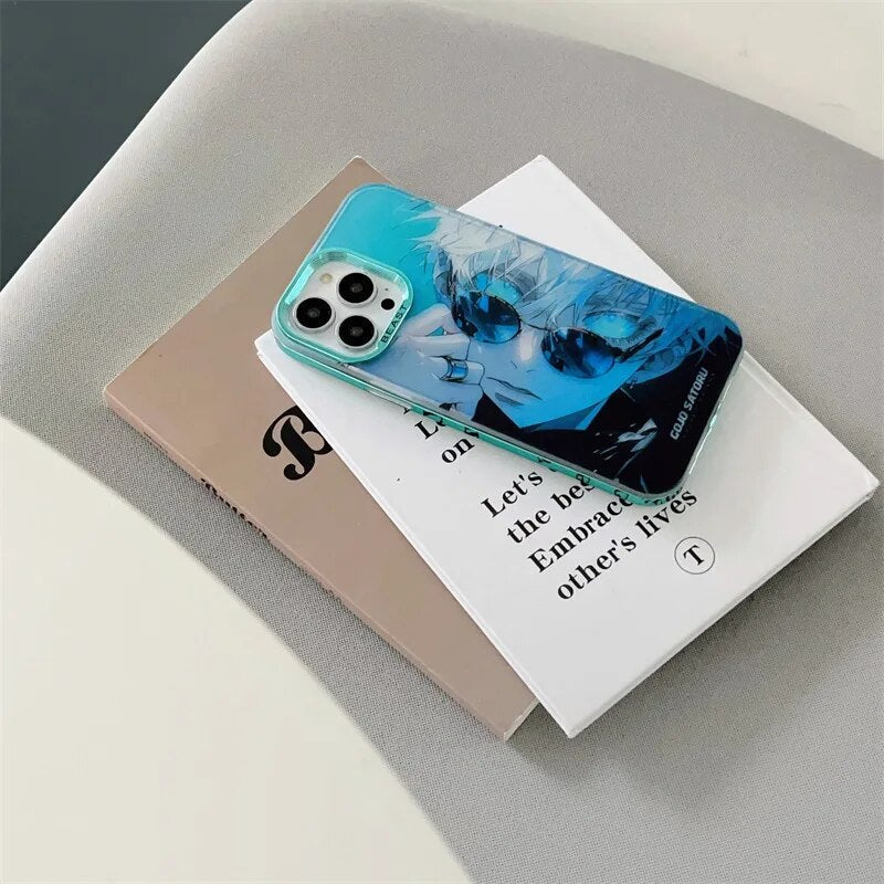 Gojo Blue Eyes iPhone Case