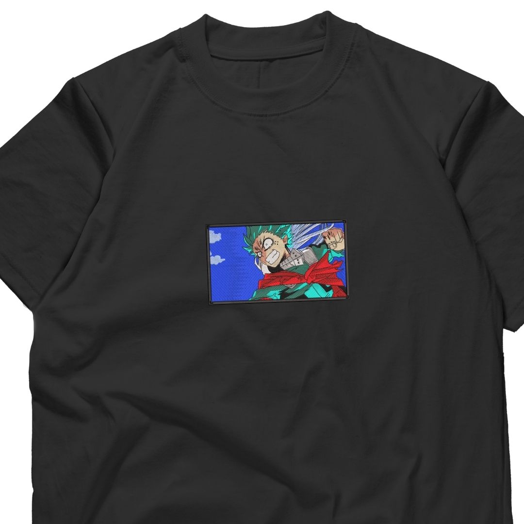 Midoriya Izuku DEKU - My Hero Academia Embroidered T-Shirt
