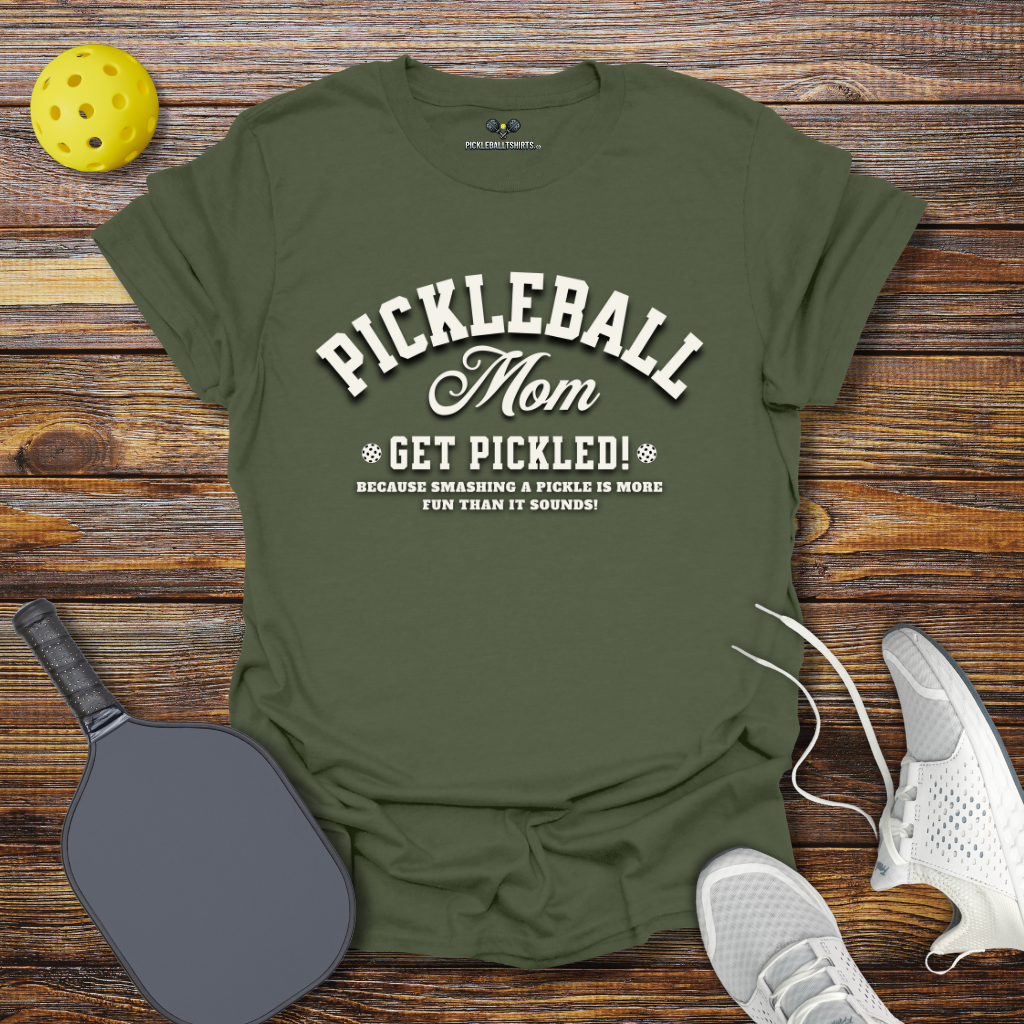 Funny Pickleball Shirt –  Pickleball Mom T-Shirt