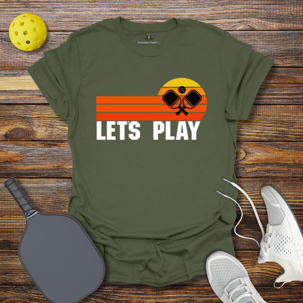 Funny Pickleball Shirt –  Let's Play Pickleball T-Shirt