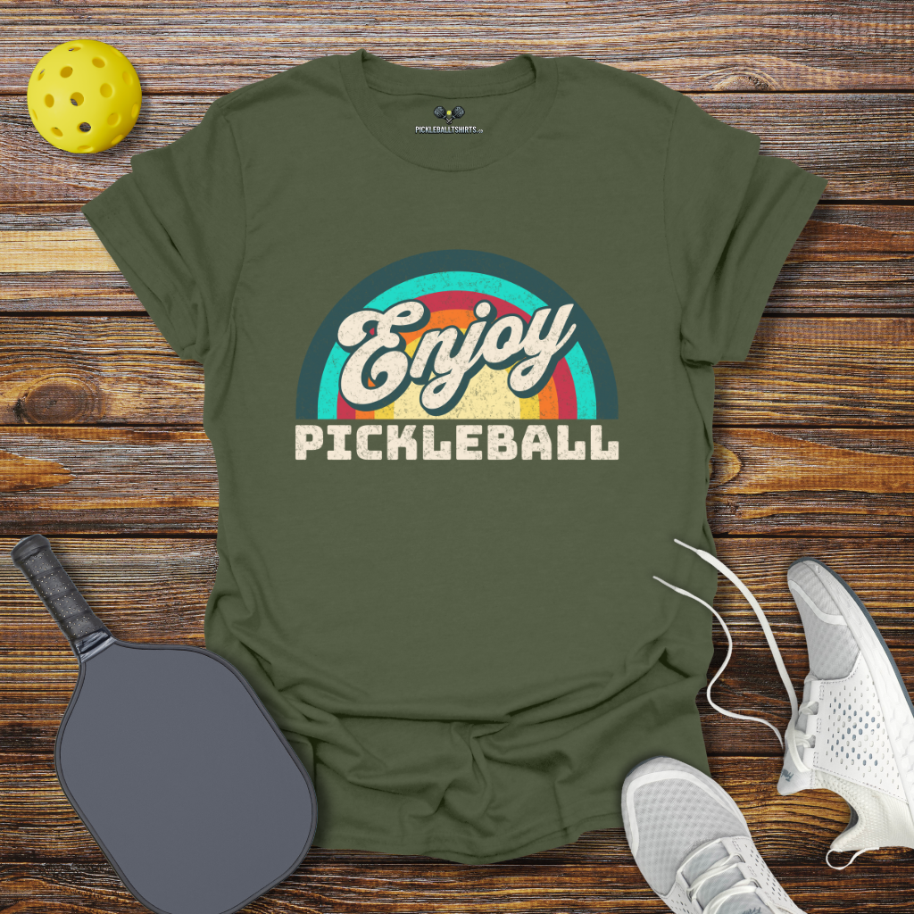 Funny Pickleball Shirt –  Enjoy Pickleball T-Shirt