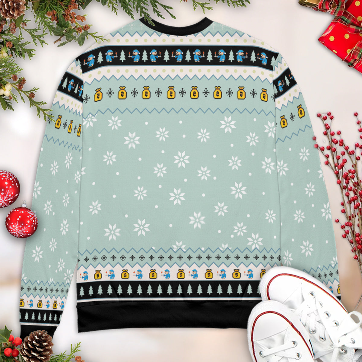 Against Charity Ugly Christmas Sweatshirt