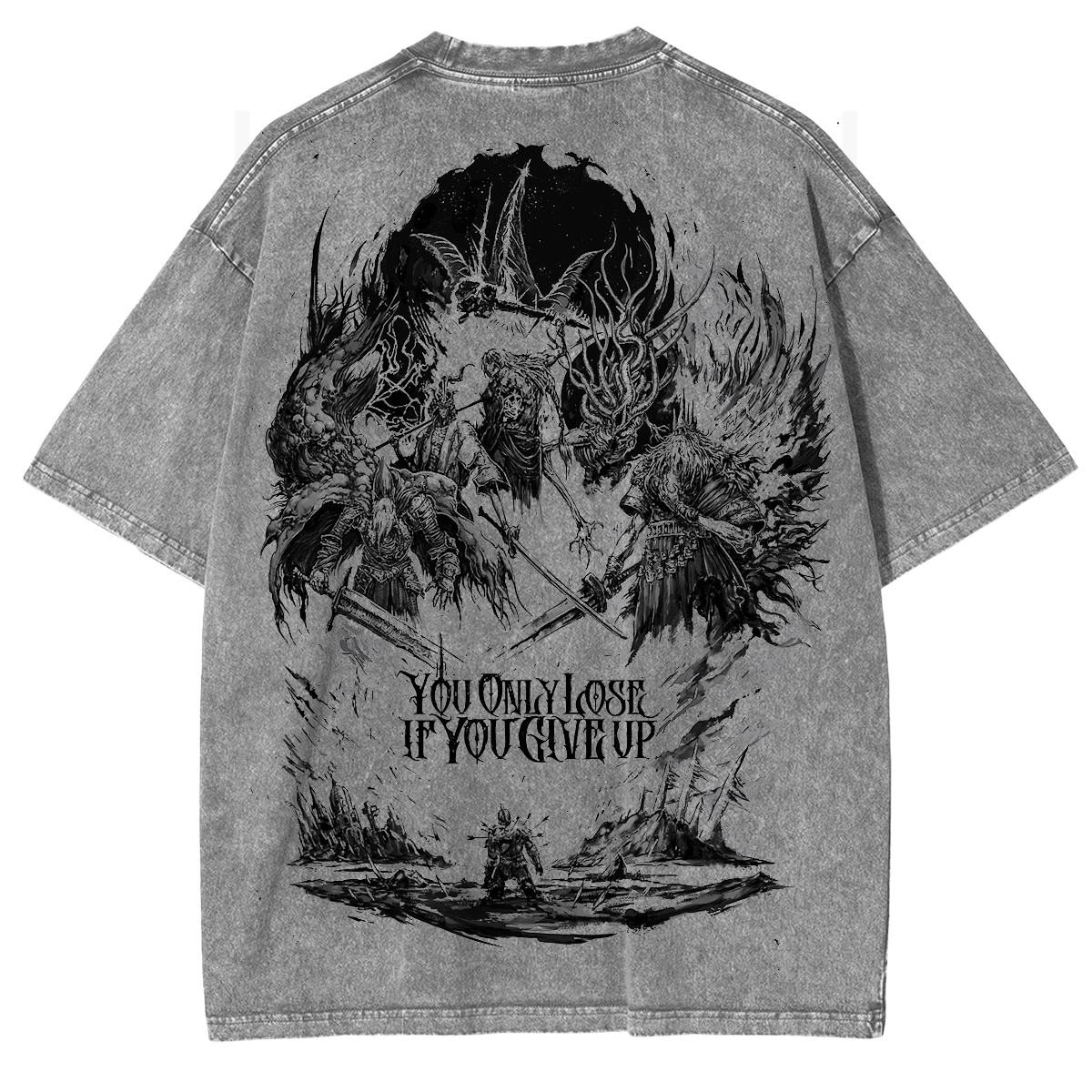 Dark Souls & Elden Ring Vintage Washed Unisex T-Shirt