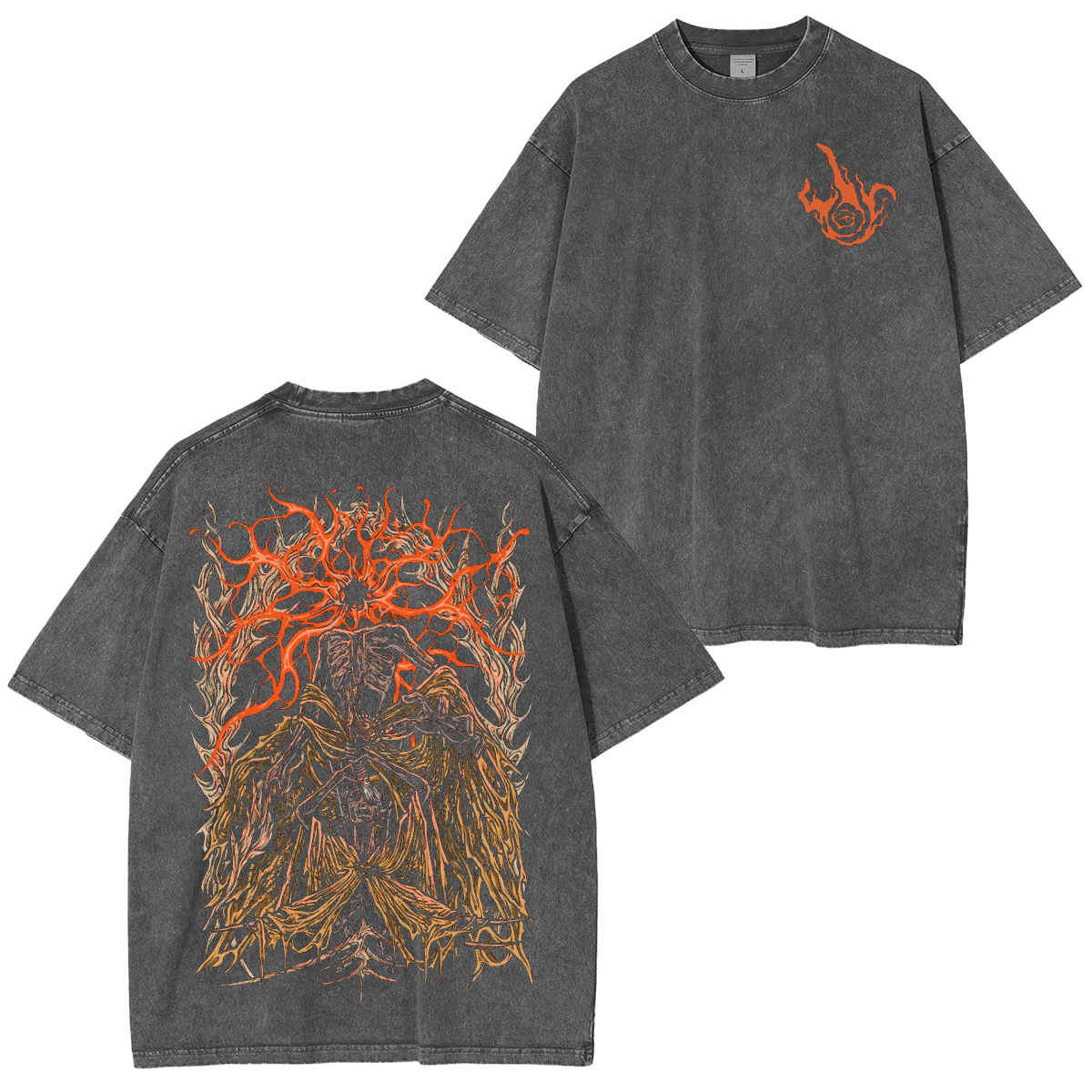 Midra Lord of Frenzied Flame Unisex Washed T-Shirt