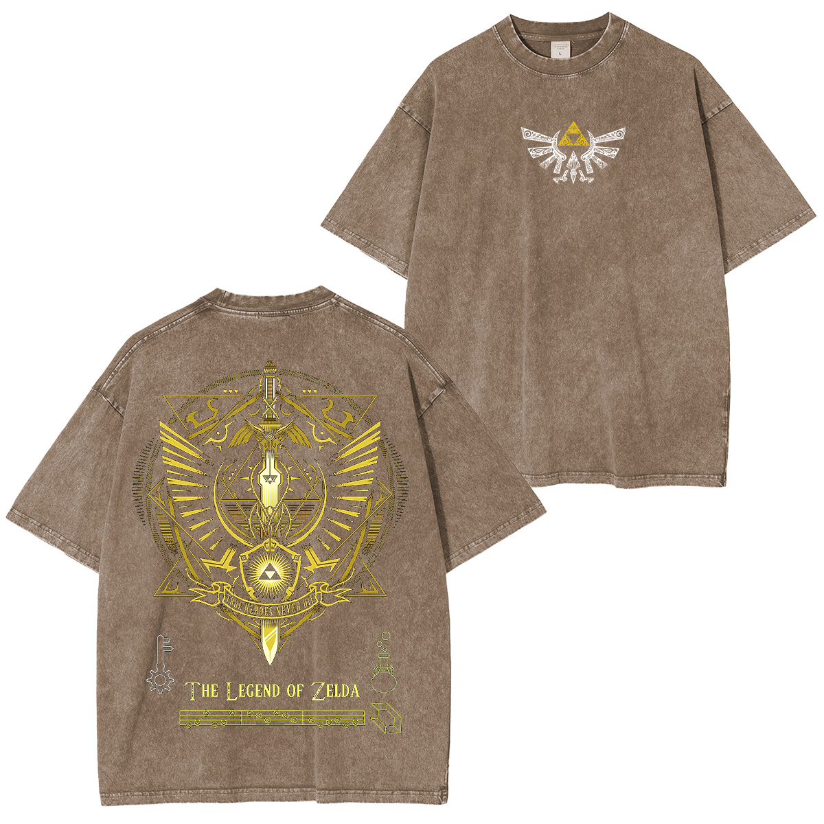 The Legend of Zelda Unisex Washed T-Shirt