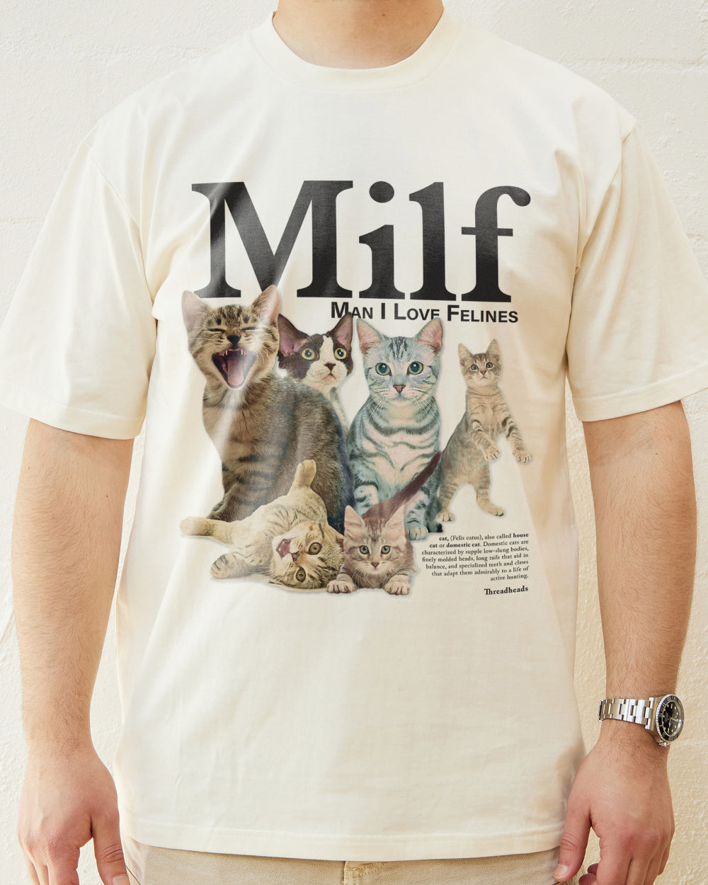 Man I Love Felines T-Shirt