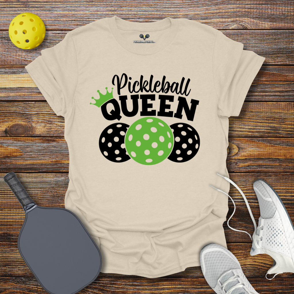 Funny Pickleball Shirt –  Pickleball Queen T-Shirt