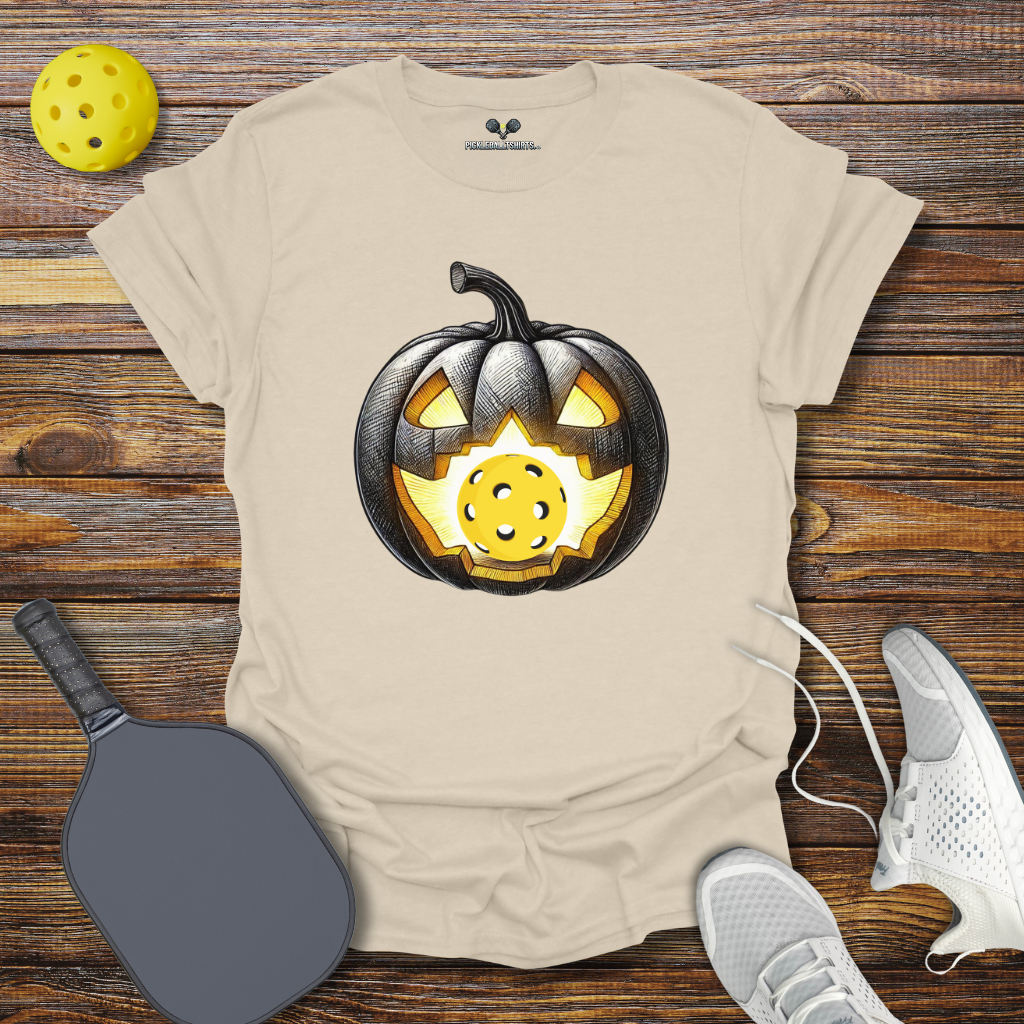 Funny Pickleball Shirt –  Pumpkin Pickleball Halloween T-Shirt