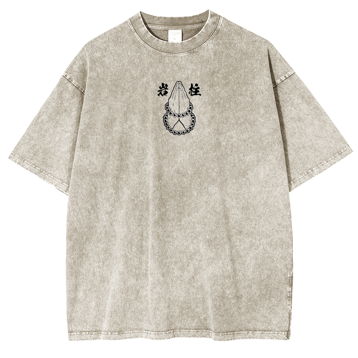 Himejima Gyoumei,Demon Slayer Anime Unisex Washed T-Shirt