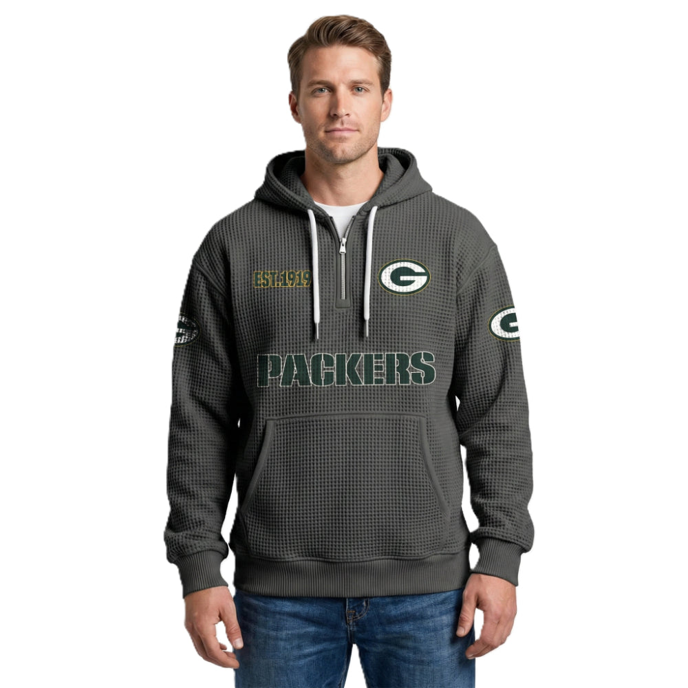 Waffle Hoodie – Green