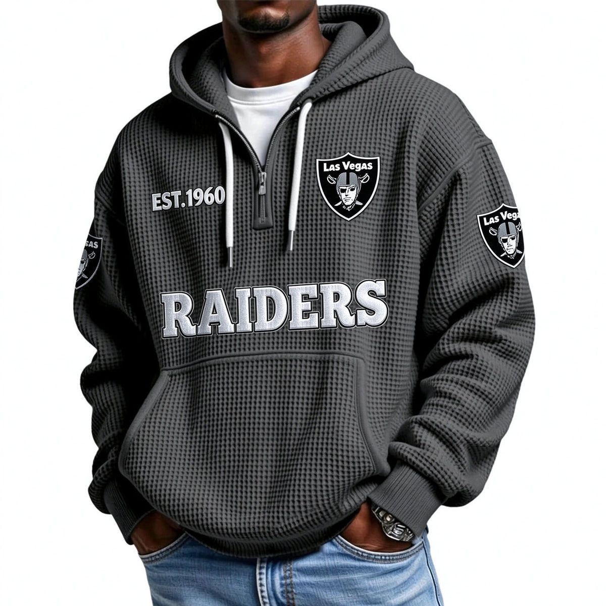 Waffle Hoodie - Raiders