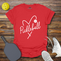 Cute Pickleball Shirt for Women – Pickleball Heart Tee