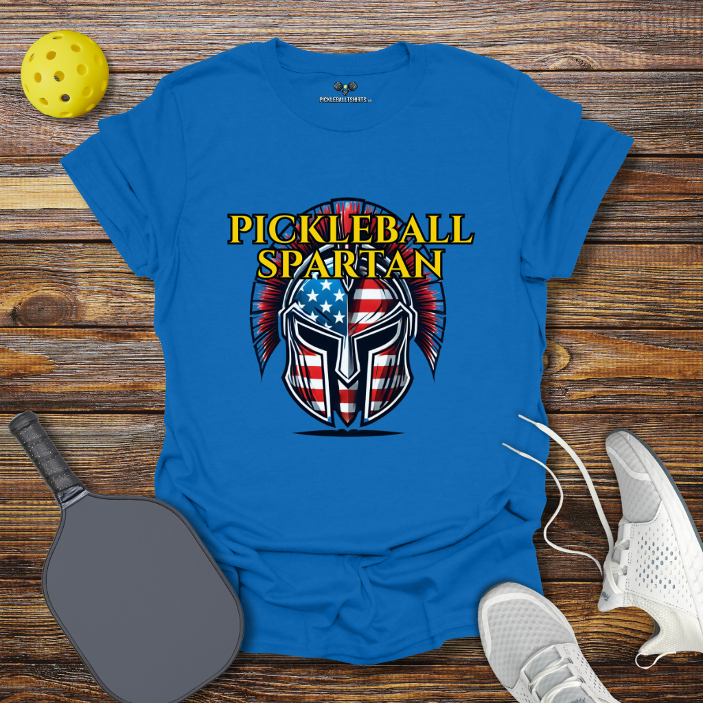 Funny Pickleball Shirt –  Pickleball Spartan T-Shirt