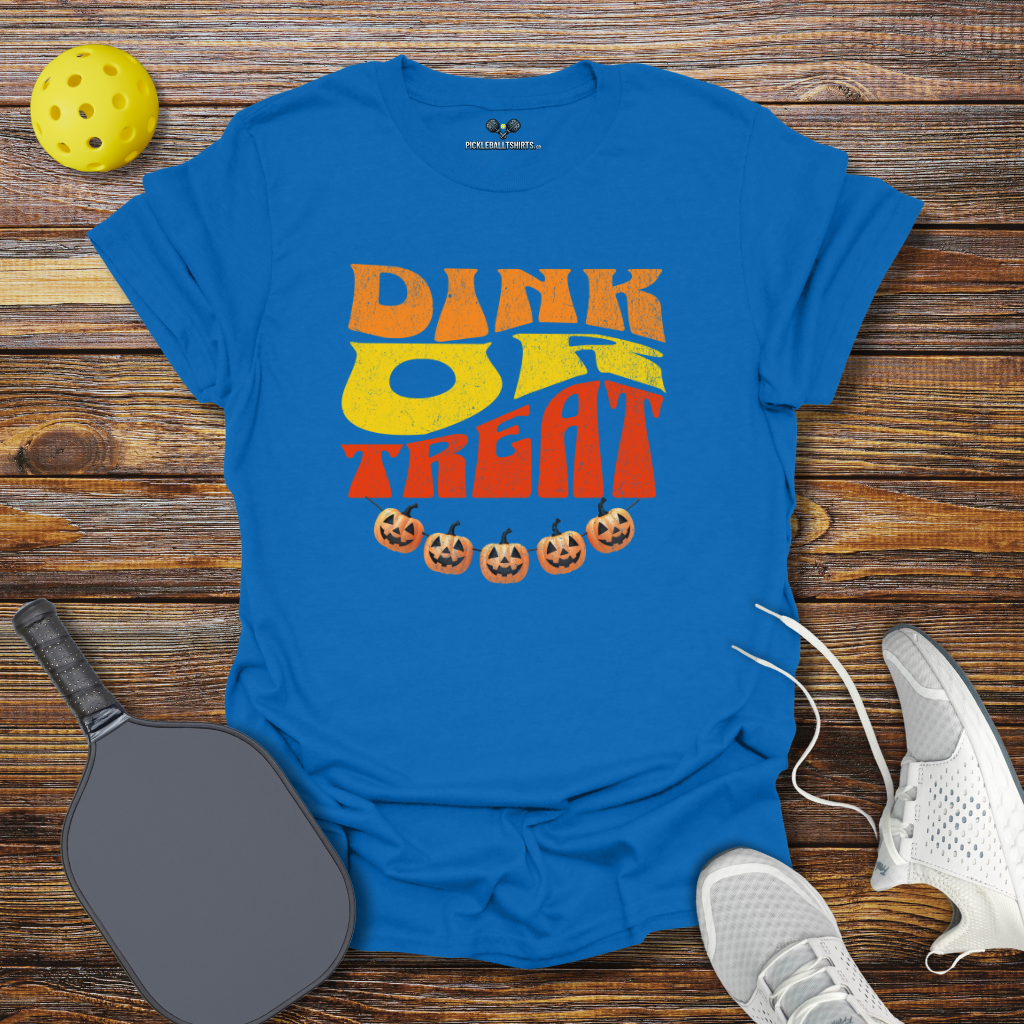 Funny Pickleball Shirt –  Dink or Treat Halloween T-Shirt