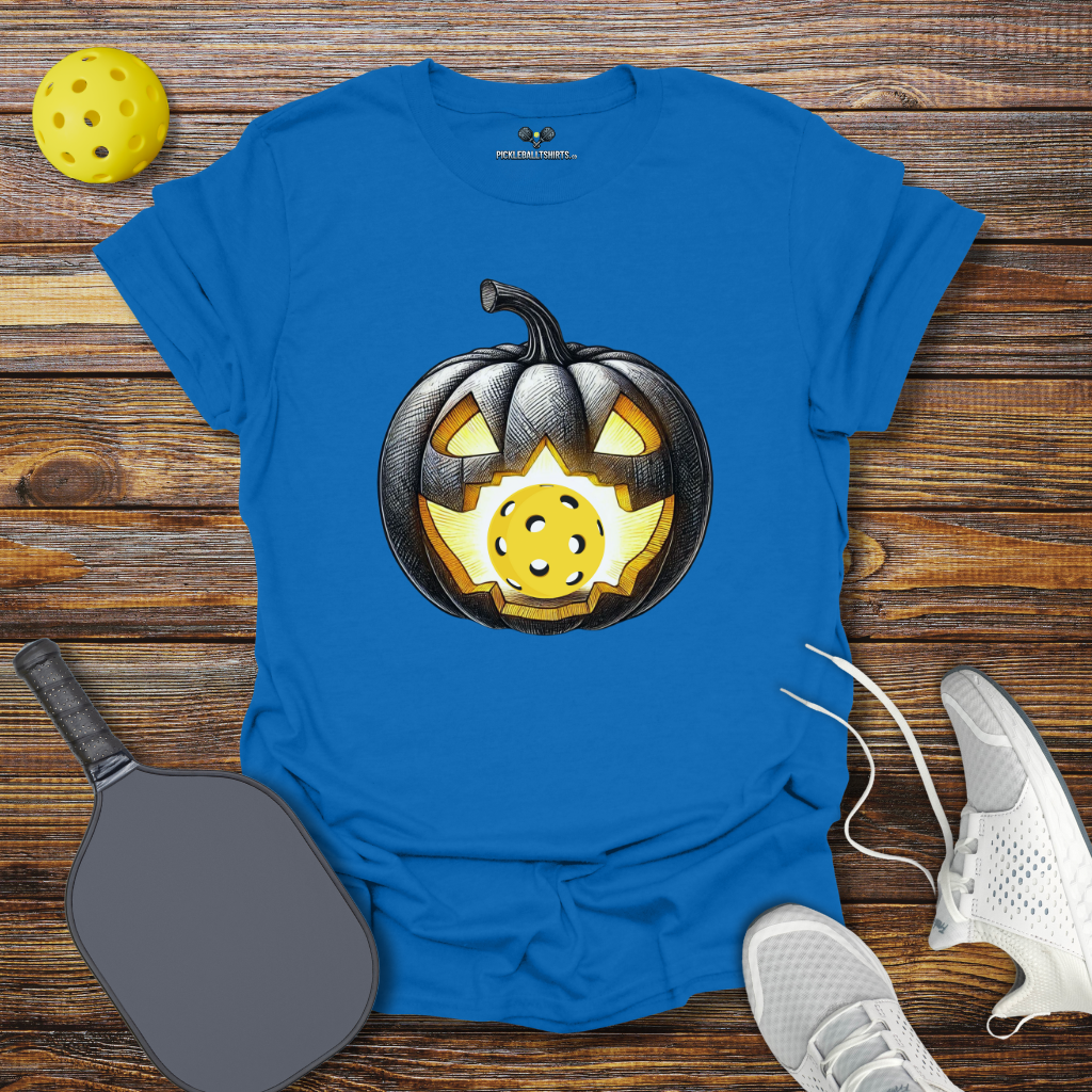 Funny Pickleball Shirt –  Pumpkin Pickleball Halloween T-Shirt