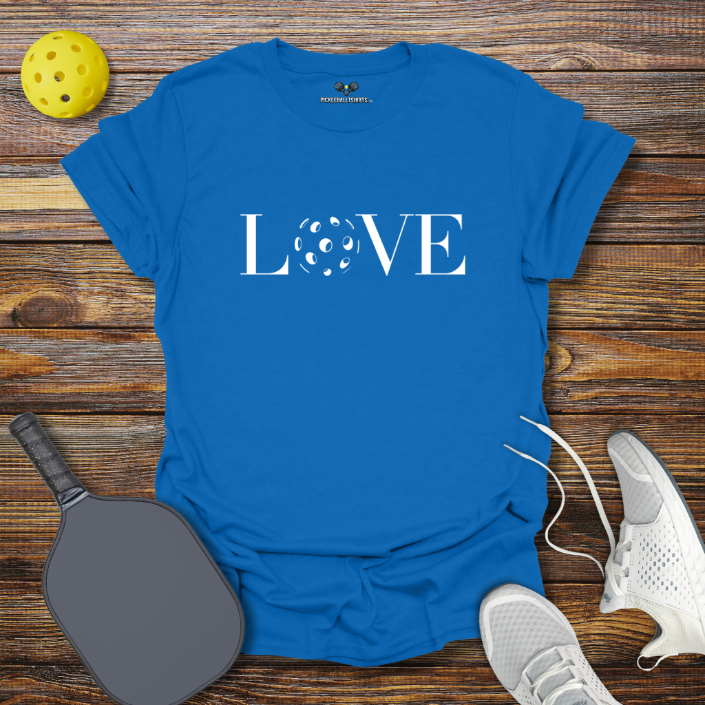 Funny Pickleball Shirt –  LOVE Pickleball T-Shirt