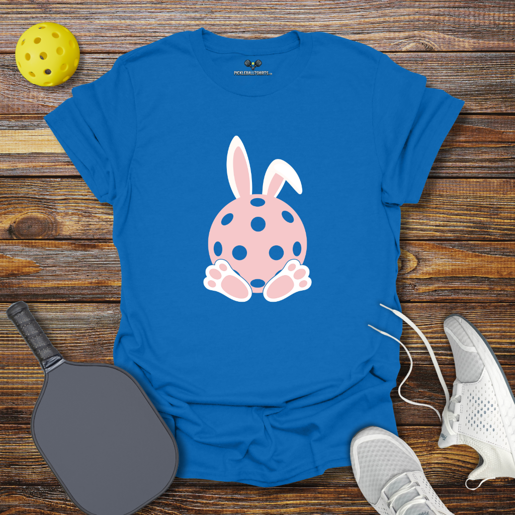 Funny Pickleball Shirt –  Pickleballer Bunny T-Shirt