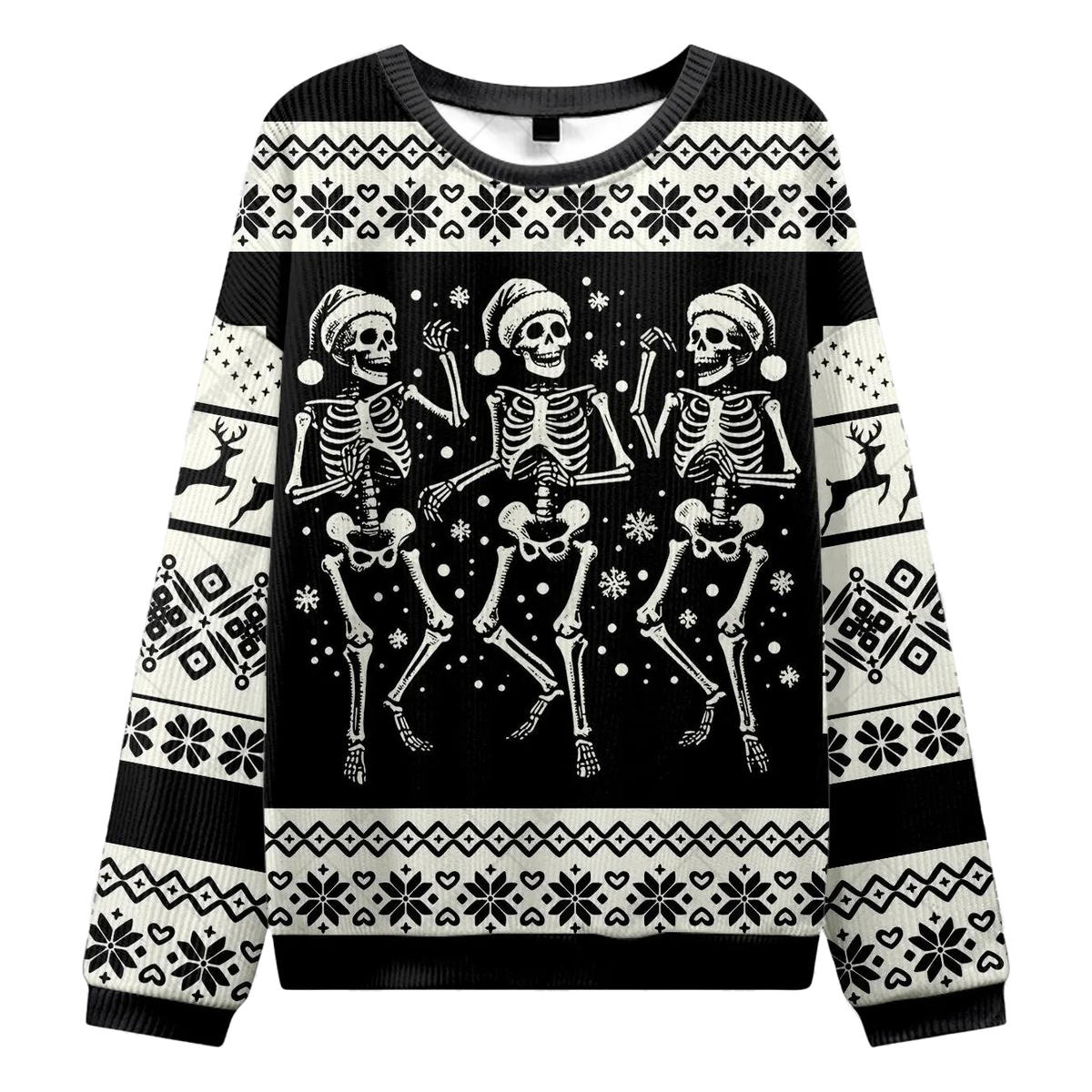 [OLDER VERSION]SKELETON UGLY CHRISTMAS SWEATSHIRT — image 1